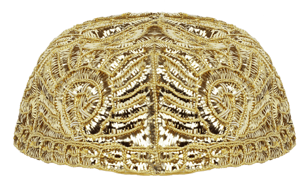 Yarmulka Atarah Style Gold-0