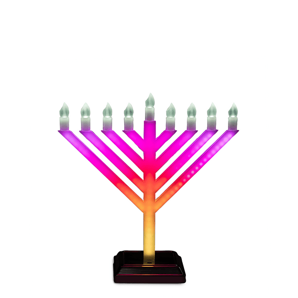 LUX Indoor Display LED Menorah 12″