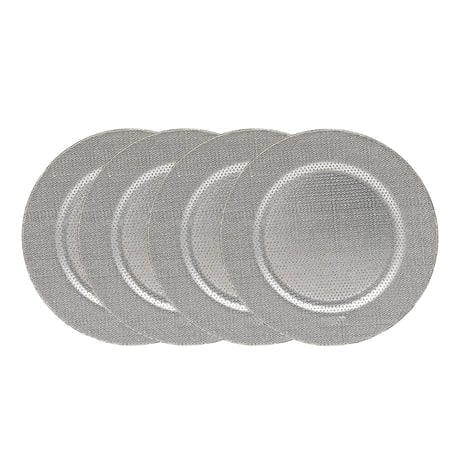 Set Of 4 Charges Silver