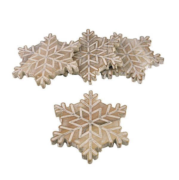 S/4 Snowflake Coaster Tied Cod-0