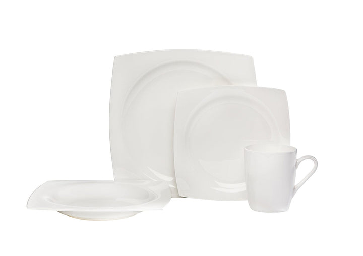 16pc Straight Square Dinnerset-0