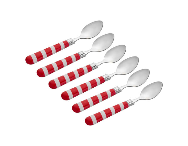 Candy Cane S6 Spoon Set-0