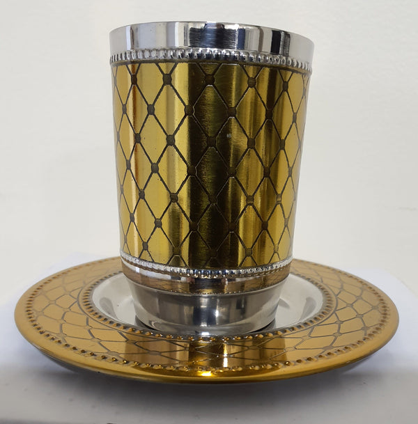 Kiddush Cup Set Stainless Steel-0