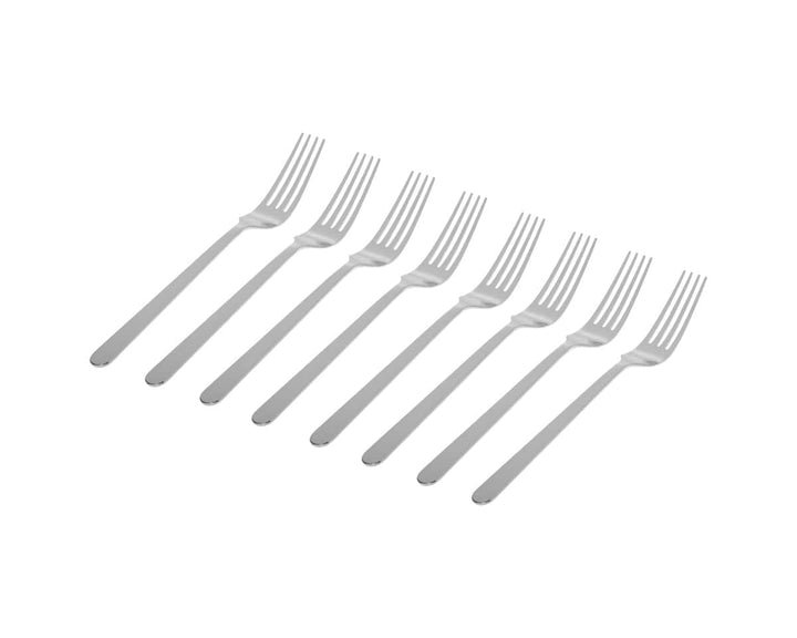 18/0 Set/8 Bead Dinner Forks-5