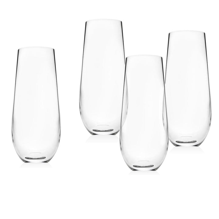 O&o Stemless Flutes Set/4-0