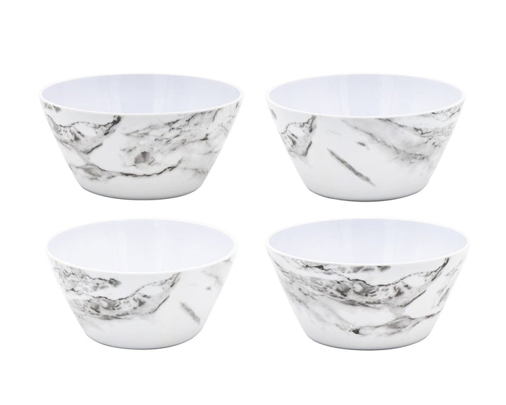 Marble 4pk 6in Bowl Op-0