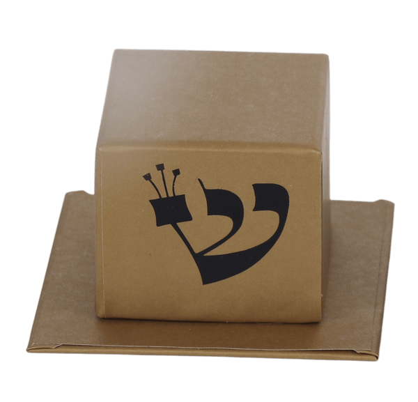 Gold Tefillin Box - 6pcs 2.5"x2.5"x1.5"-0