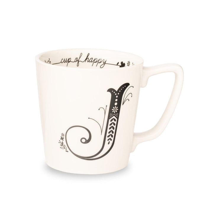 White Mug Monogram "c"-1