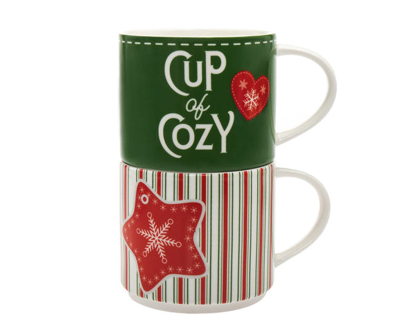 Cup Of Cozy Stacking Mugs S2-0