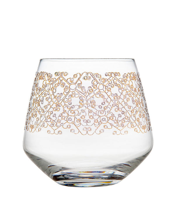 Allegra S/4 Gold 13oz Tumblers-0