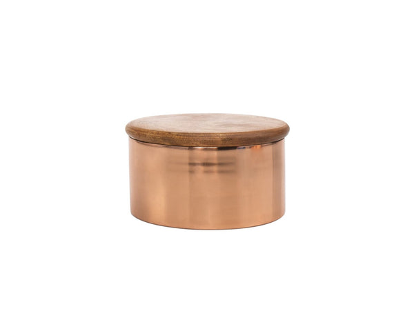 Copper Canister Wood Lid-0