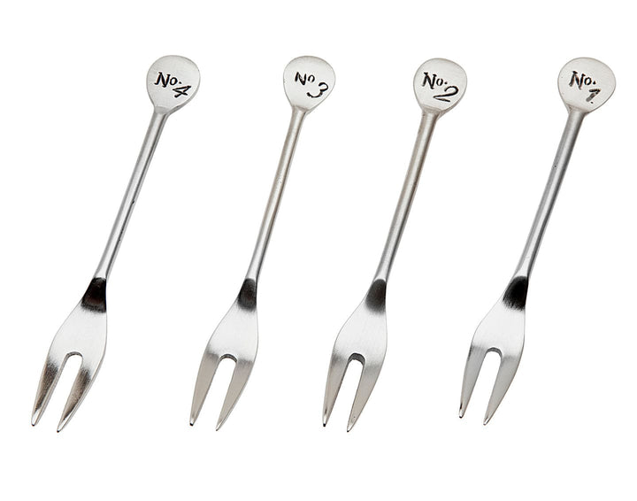 S/4 Cocktail Forks Numbered-0