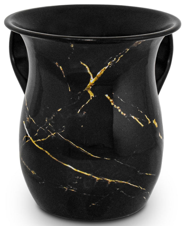Black and Gold Marble Washing Cup-0
