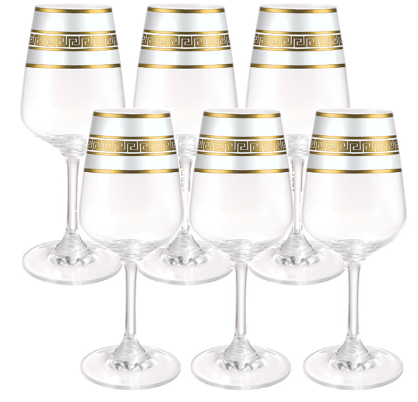 Set of 6 Goblets - White 9oz.-0