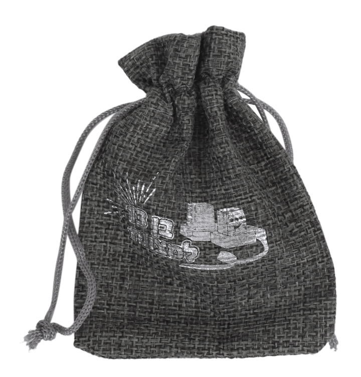 Silver & Grey Printed Tefillin Bags - 6pcs 3"x4"-0