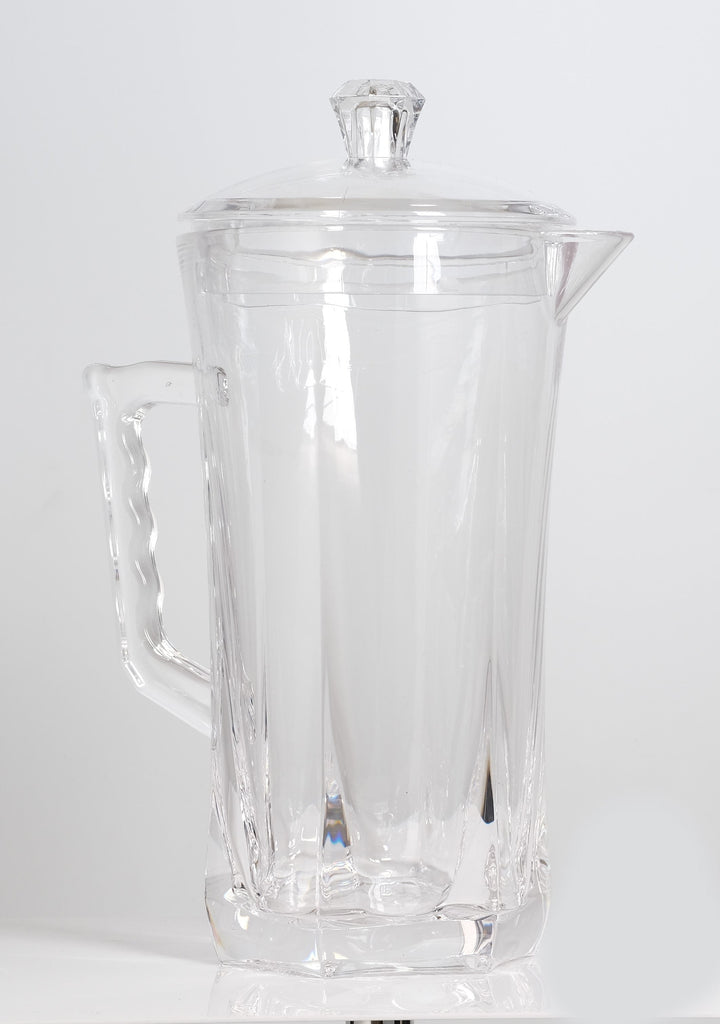 Acrylic Pitcher with Cover 6"x11"-0