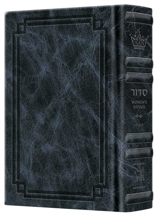 Siddur women's f/s ashk. navy leather-0