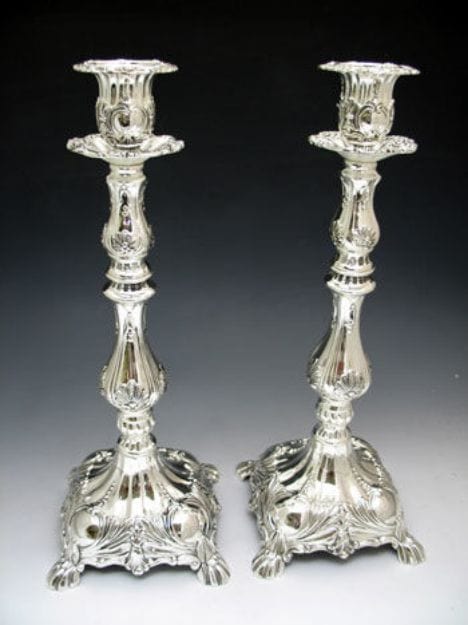 Silver Plated Candlesticks