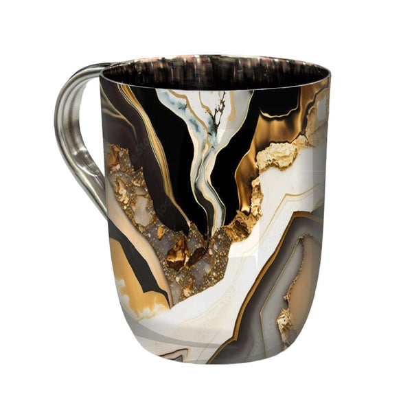 Washcup Abstract Black/gold-0