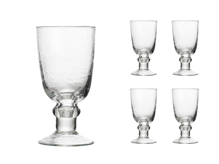 S/4 Wine Goblets Small Clear-0