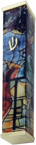 Mezuzah Marc Chagall 10 cm Gold Plated