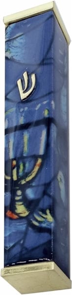 Mezuzah Marc Chagall 10 cm Gold Plated
