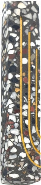 Mezuzah Cement Terrazzo and Marble 8 cm