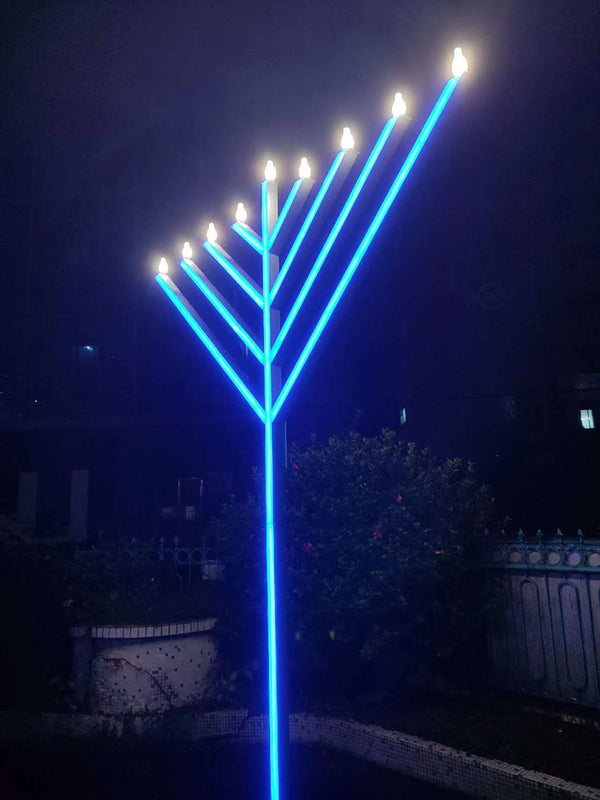 Chabad Display Menorah LUX 12 ft. LED