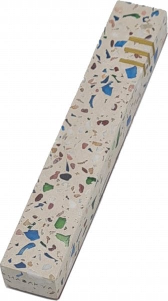 Mezuzah Cement Terrazzo and Marble 12 cm