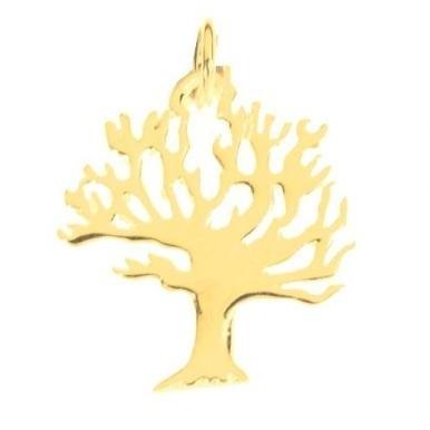 14 Karat Gold Tree Of Life Pendant 18 inches Chain (45 cm) 14Kt Yellow Gold None Thanks