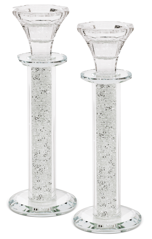Crystal Candlestick Clear Filling 7.5"-0