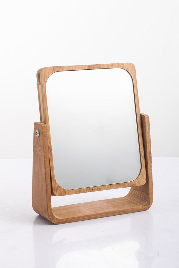 Bamboo Tabletop Mirror-0