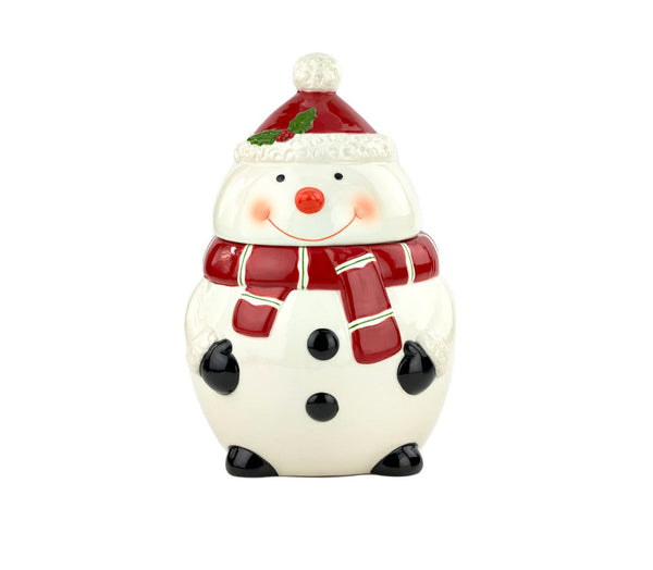 Snowman Cookie Jar-0