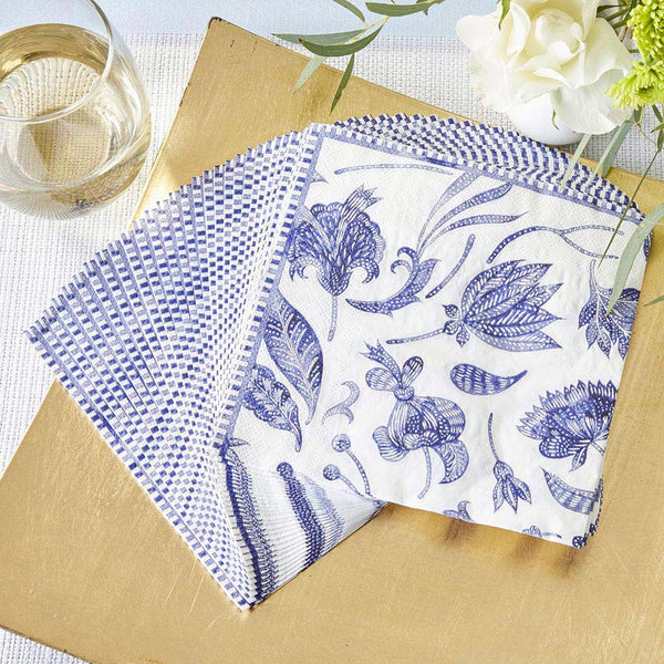 Blue Willow 2 Ply Paper Napkins (Set of 30)
