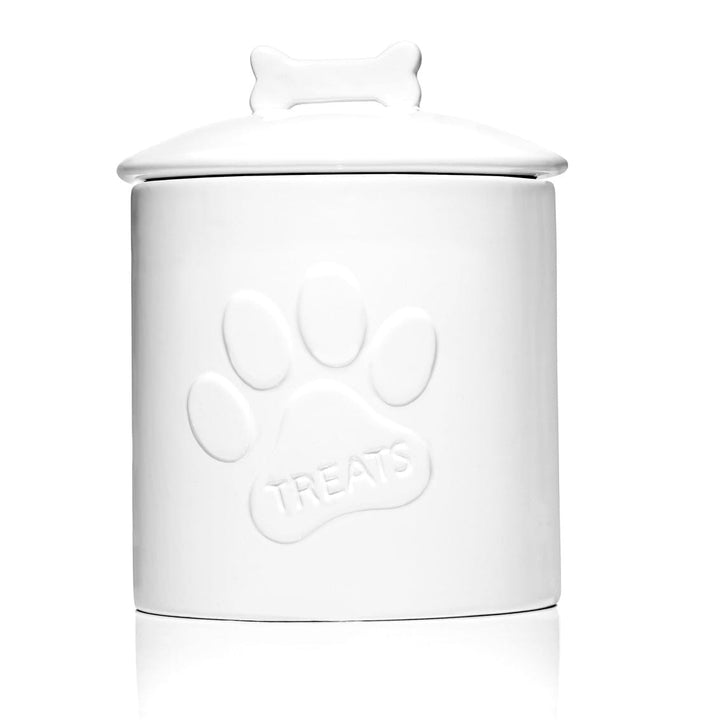 Ceramic Treat Canister W/ Lid-0