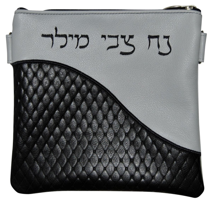 365G-BK3 Tallis/Tefillin Bags Tefillin Black Black Ramboo & Super Light Grey