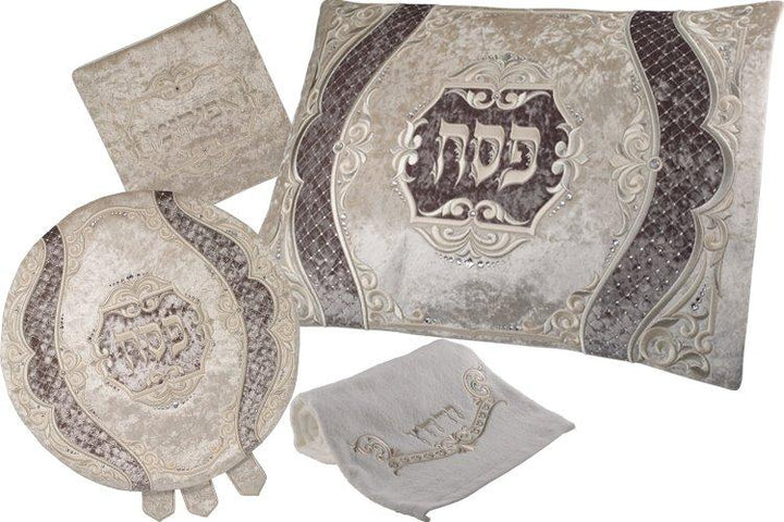 4 Piece Deluxe Passover Seder Sets Luxe Collection 