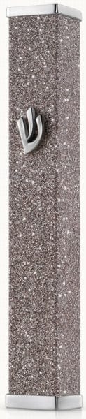 Mezuzah Aluminum Sparkling 10 cm