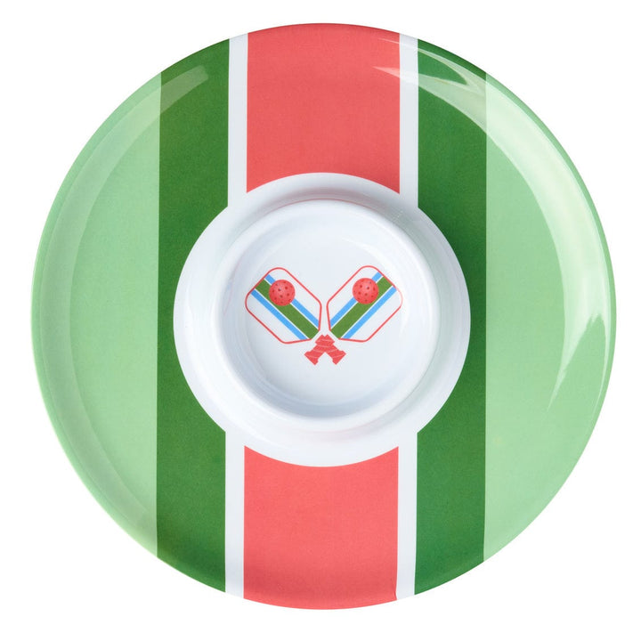 Mel Pickle Ball Oval Platter-2