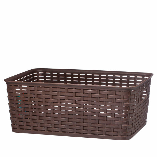 Raton Basket Medium 15 1/8 x 16 3/4 x 5 /78" - Brown