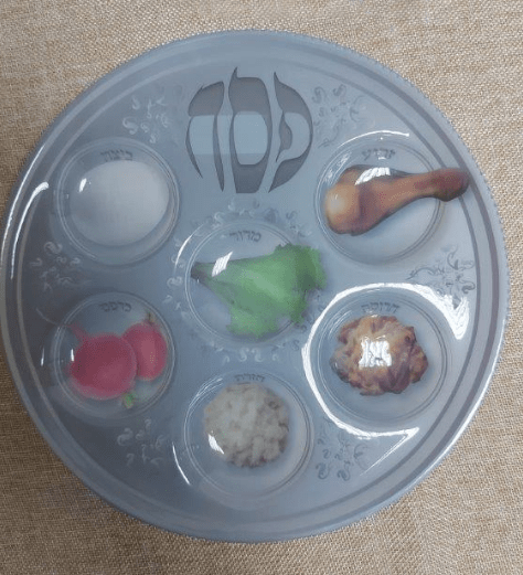 Plastic Disposable Seder Plate 10.5"-0