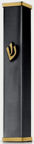 Mezuzah Aluminum Anodized 8 cm