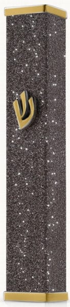 Mezuzah Aluminum Sparkling 8 cm