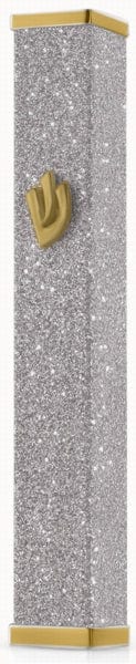Mezuzah Aluminum Sparkling 10 cm