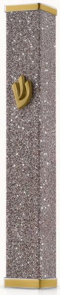 Mezuzah Aluminum Sparkling 10 cm