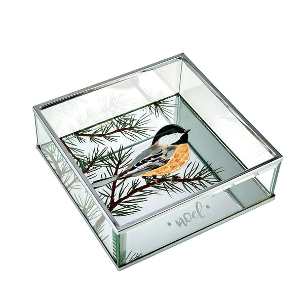 6in X 6in Metal Mirror Tray-0