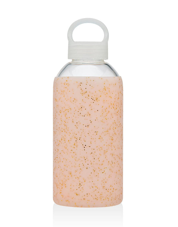 18.50z Pink Gliter Water Bottl-0