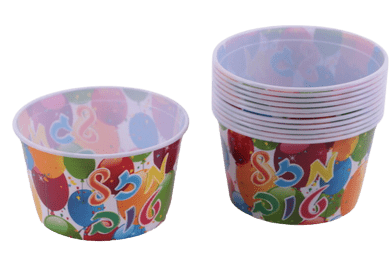Mazal Tov Plastic bowls 15X9 cm-0