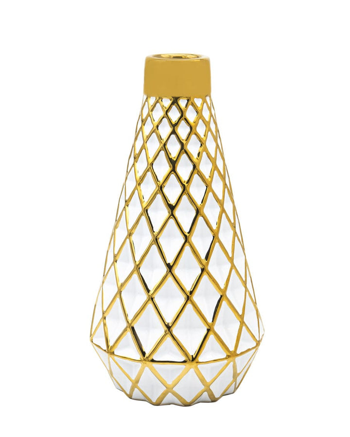 Aurora Gold Squiggle Vase-4