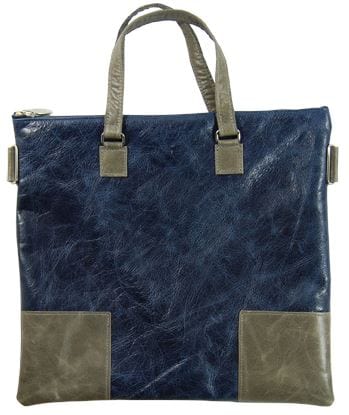 520G-NV Tallis/Tefillin Bags Tefillin Navy Distressed & Grey Distressed 